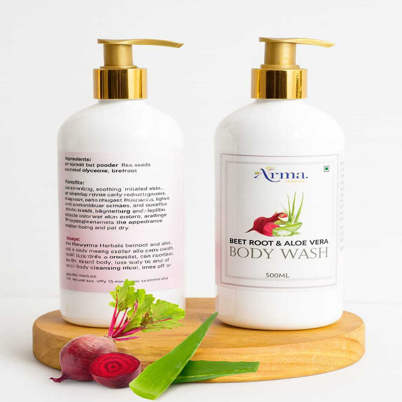 BEET ROOT ALOEVERA BODY WASH